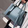 RanHuang New 2026 Women's Fashi Handbags High Quality Genuine Leather Shoulder Bags Ladies Luxury Tote Bags Alligator Handbags