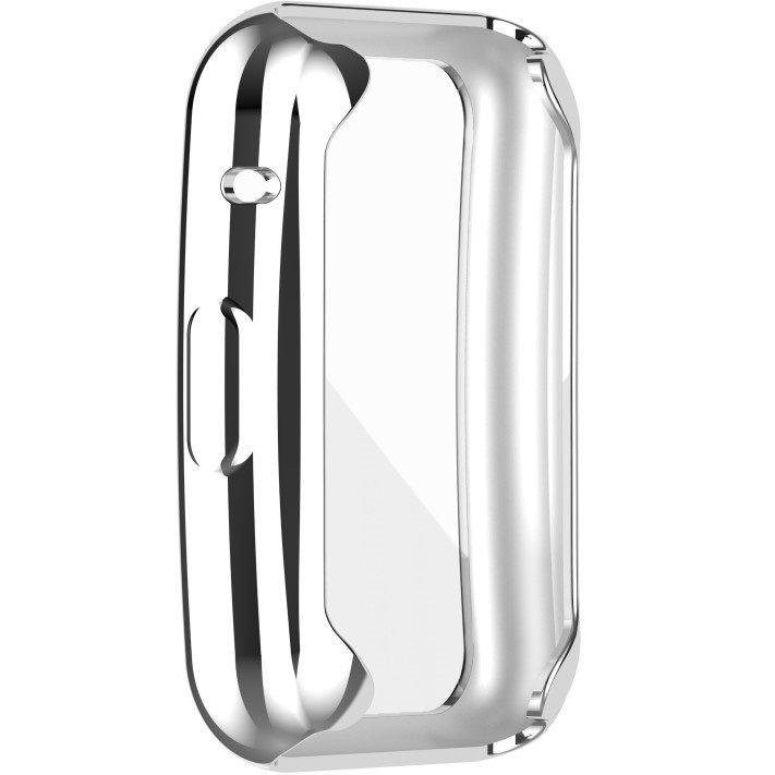 2-in-1 Case with Screen Protector for Huawei Watch Fit, Silver