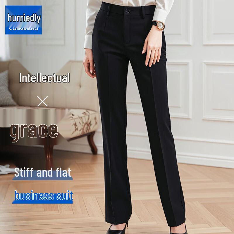 Women s Straight-Leg Formal Trousers XL