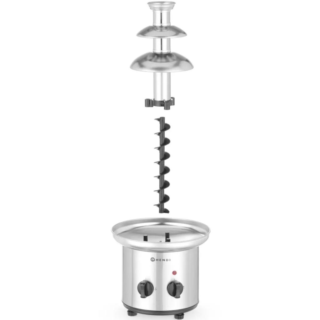 Chocolate Fountain For Chocolate Fondue, Steel, - Hendi 274101