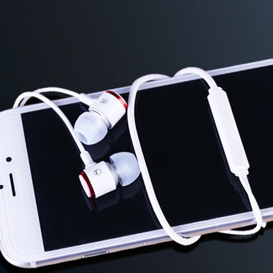 Fone de Ouvido com Fio Ruído Fone de Ouvido Plugue de 3,5 mm Cancelamento Intra-auricular Transmissão Estável Headset com Fio