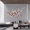 Colorful Disks Wall Hanging Ornaments Room Aesthetics Living Room Sofa Wall Background Display Round Hanging Decorations