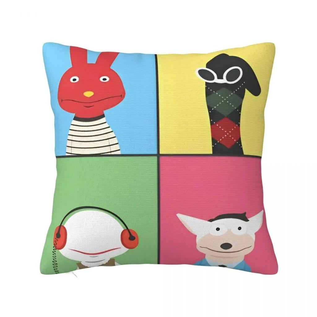 31 Minutos Pillow Cases 31 Minutes Chilean Comedy Cushion Cover Vintage Zipper Decorative Pillowcover For Home Fans 40X40Cm