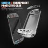 RDFJ Nintendo Switch 2 Clear Full Coverage for Console and Hard Case Case, Joy-Con, Scratch-Resistant