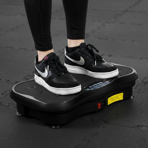 Vibrationsplattform Vive Fitness schwarz