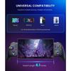 [IINE] Smartphone Controller for Switch 2/Switch/OLED/iOS/Android – 200mm Extendable, RGB Light, Macro Function, Wireless, 1000mAh, with