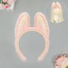 Halloween Plush Devil Ears Headband for Kids – Cute Animal Ear Headband for Costume and Face Washing