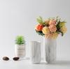 Gold Ceramic Tabletop Vase Home Decor Porcelain Flower Vase and Table Centerpiece