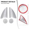 Door Speaker Cover Trims Auto Door Speaker Cover For Mercedes Interior Upgrade Automotive Adhesive Tape Front And Rear Covers
