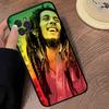 Bob Marley Rasta Löwe Handyhülle Für IPhone 16 15 14 13 12 11 17 Pro Max Einfachheit Rückseite TPU Weiche Hülle