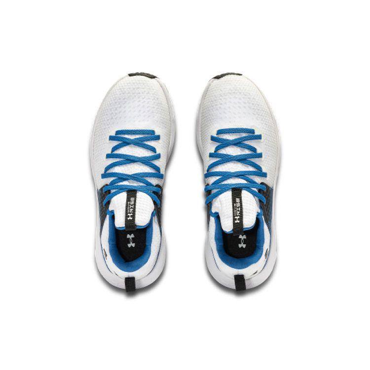 Under Armour HOVR Rise 3 White Victory Blue Men Sneakers 3024273-106