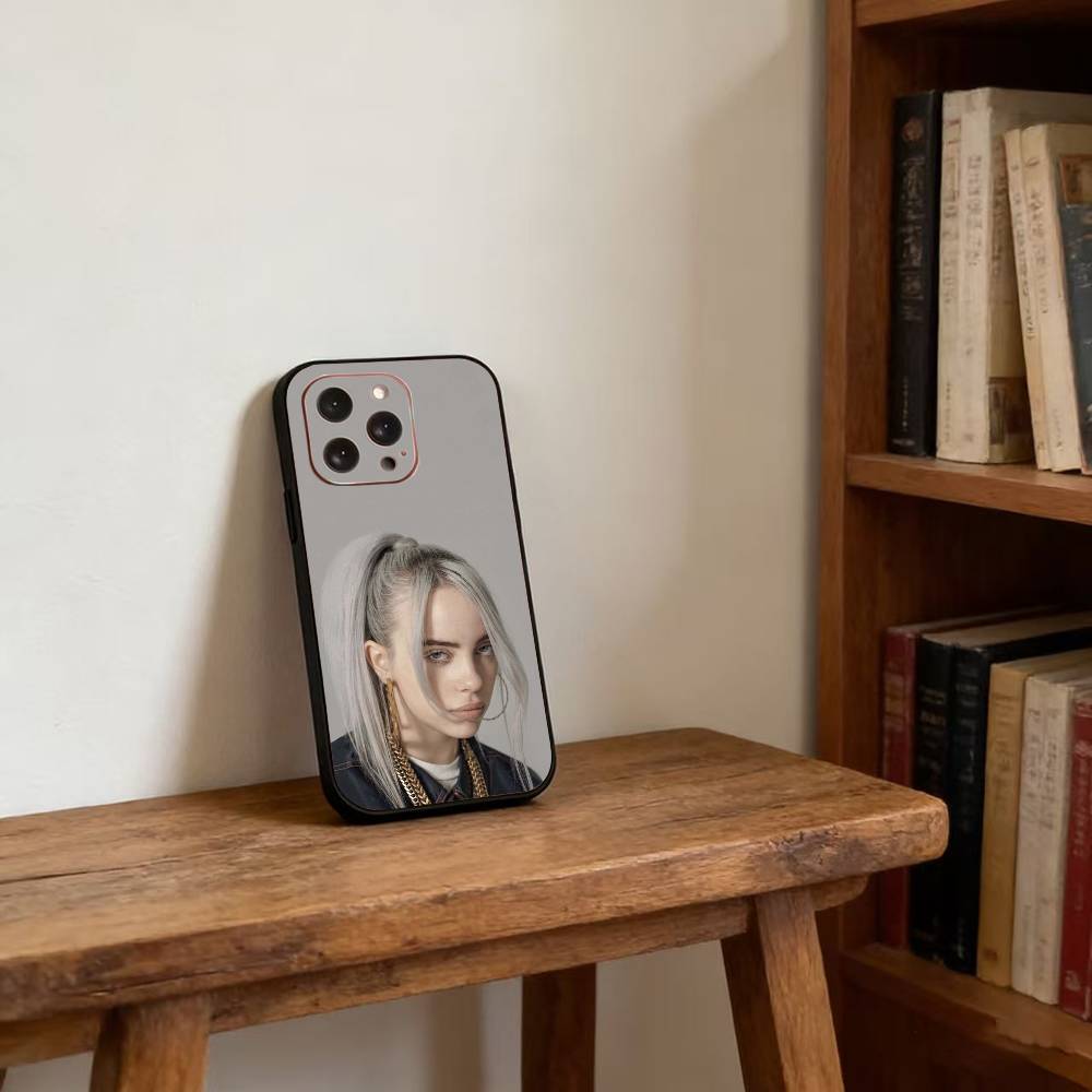 Billie Eilish P-Pirate Baird 'Connell Pouzdro na telefon Pro iPhone17,16,15,14,13,12,11 Plus,Pro Magnetické s Magsafe Bezdrátové nabíjení