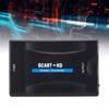 1080P SCART To Multimedia Interfaces Converter Adapter Include USB Power Wire for Connecting Old Devices To Newer HDTVs