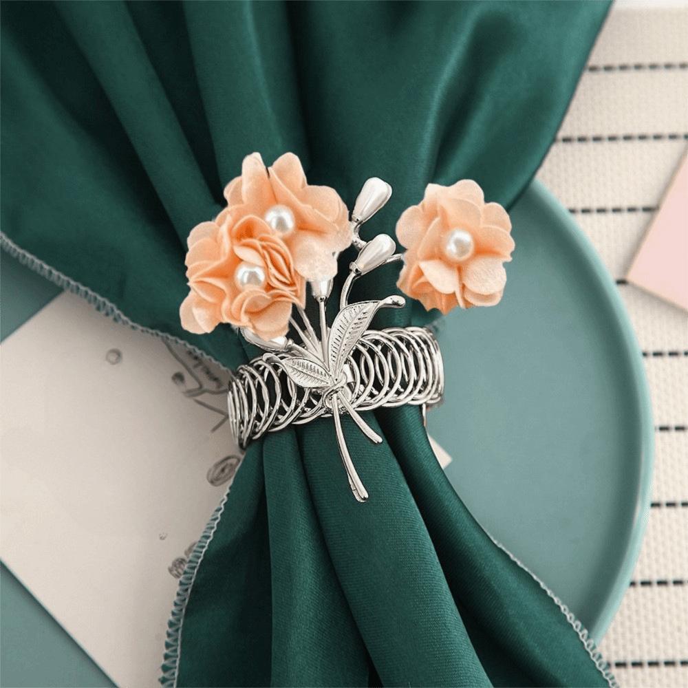 Adjustable Metal Curtain Clips Flower Shape Beautifully Automatic Tightening Clips Exquisite Curtain Tiebacks Living Room