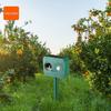 Solar Animal Repeller Ultrasonic Repellents LED Light Alarm Repels Cat Dogs Bird