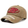 Spring and Autumn New European and American Fashion Soft Top Cap Couple Street Retro Washed Old Outdoor Leisure Baseball Cap