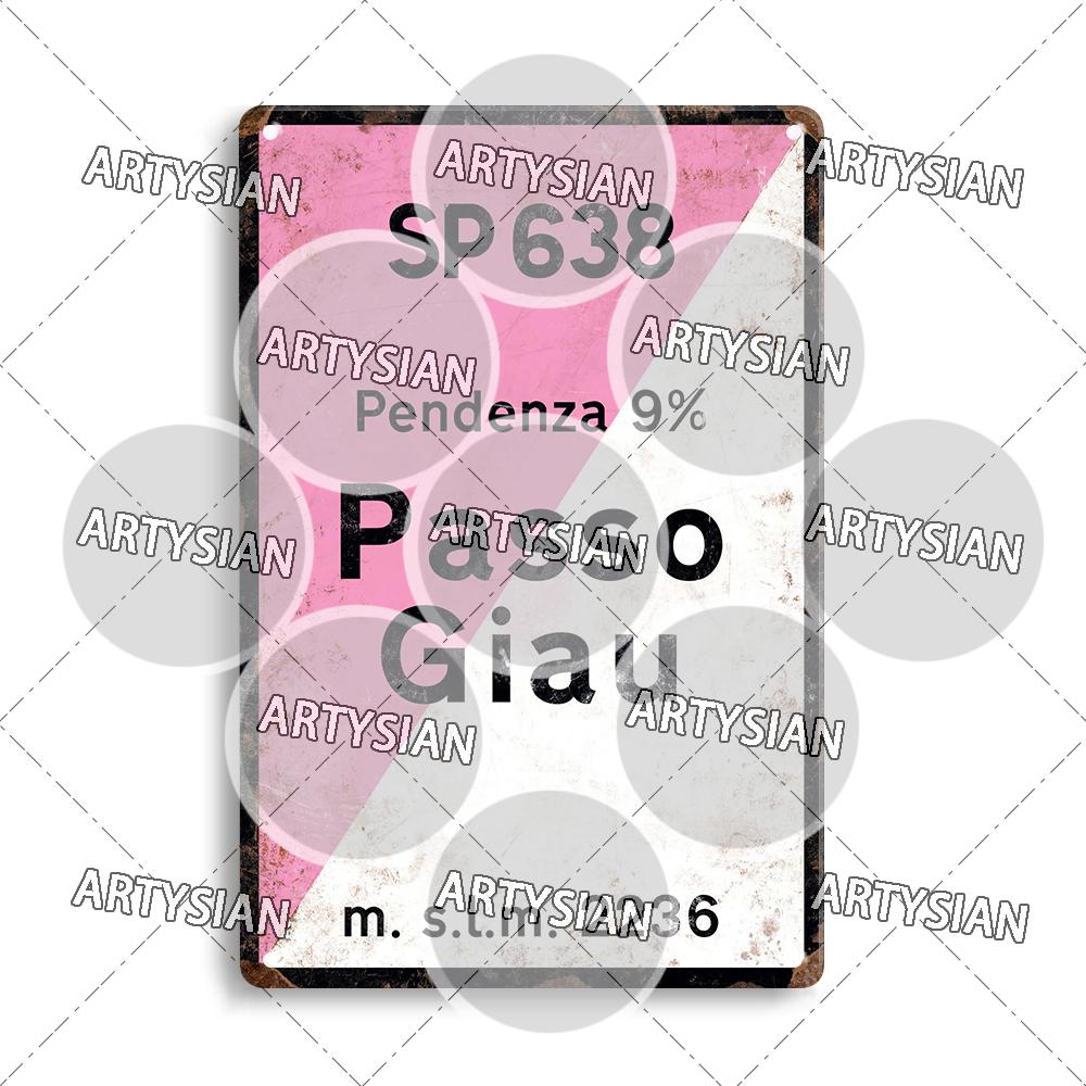 Tour de France Cycling Race Cycling Landmark Metal Plaque Road Signs Croix de FER Madeleine Tourmalet Luz-Ardiden Loze