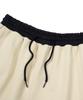 Palet Color Block Sweat Shorts Beige