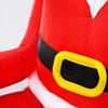 Electric Inflatable Santa Decoration with 110 V US Power Specification and Sitting Holiday Figure for Outdoor Christmas and Shop Window Displays