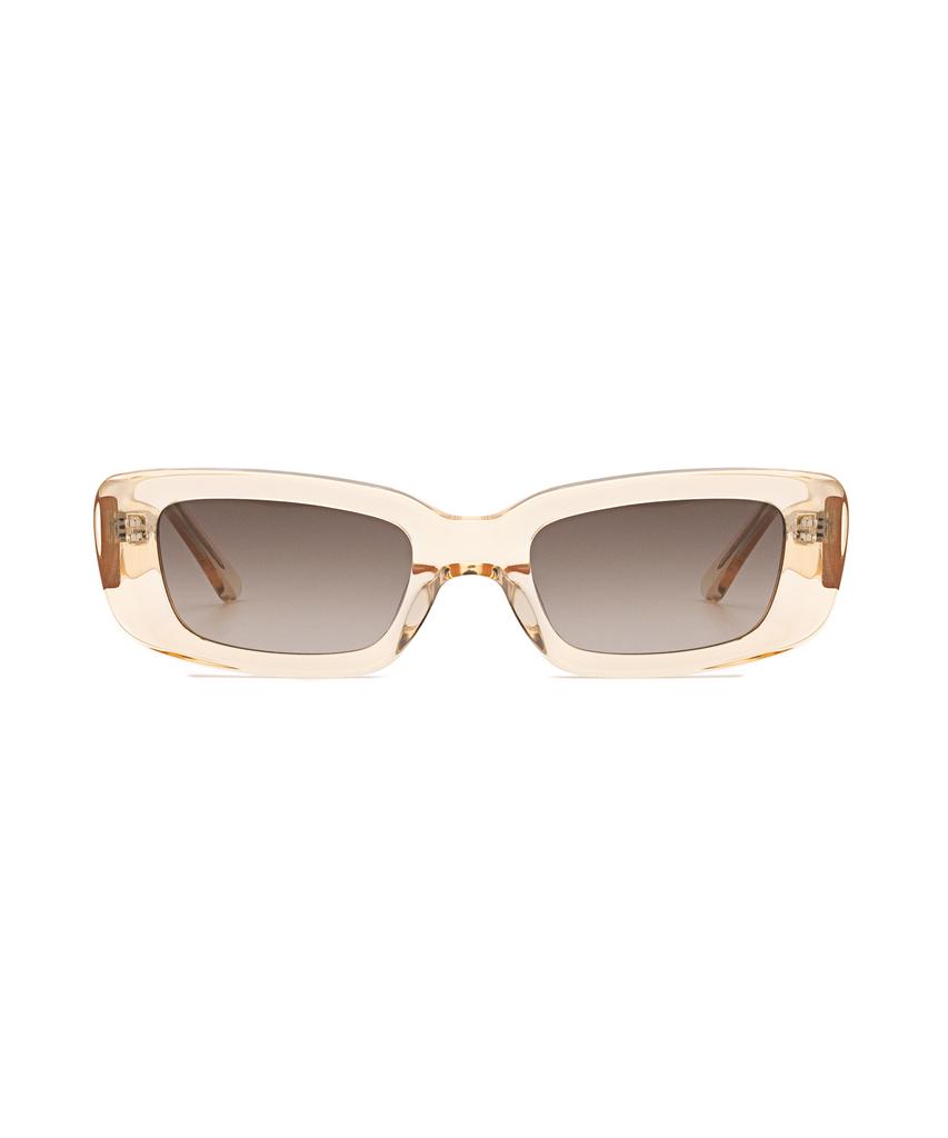 Eonadeobeulisji Karsi Sunglasses (Clear Beige)