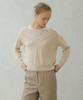 OCTETTE Linen V-Cut Layerd Knit_2Color
