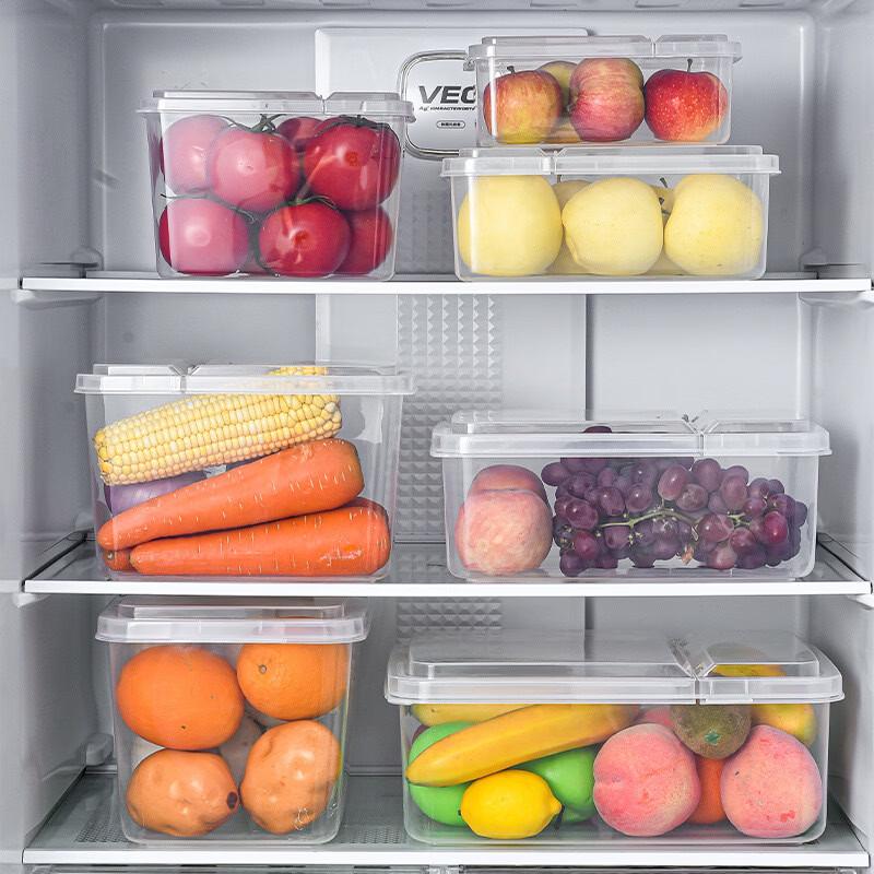 Handun Flip-Lid Refrigerator Storage Box