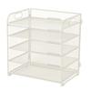Efficiently Organize Your Documents with a Lightweight 5 Tier Metal Mesh Desk File Organizer Designed for Everyday Use