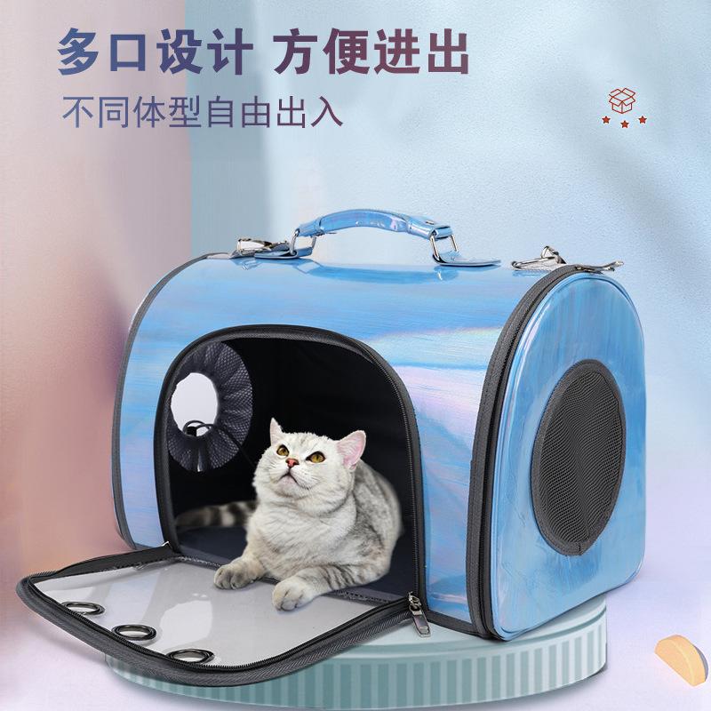Pet Backpack Dog Go Out Bag Breathable Cat Bag Go Out Portable Foldable Backpack Teddy Dog Bag Cat Backpack