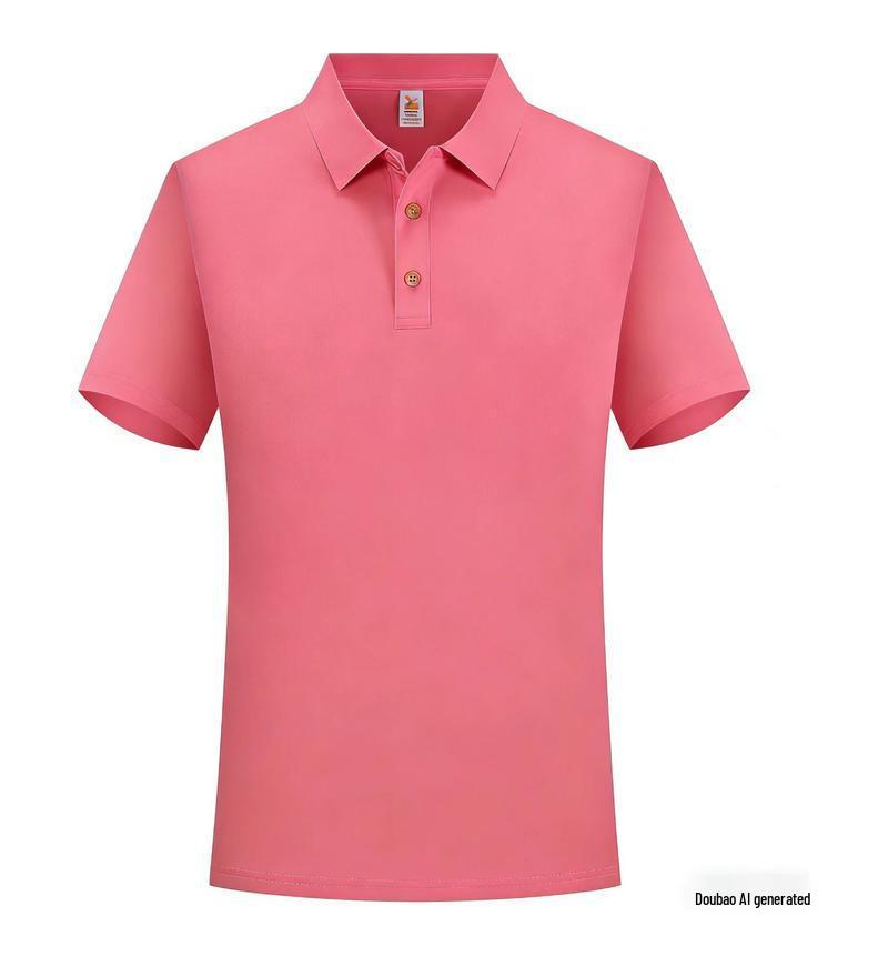 Custom Polo Shirts: Logo Embroidered Team Uniforms for Corporate Gatherings, Workwear, and Class Events. XXL розовый