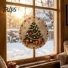 Holiday Party Crafting Accessories Christmas Faux Pearl Painting Hanging Ornament Kit, DIY 3D Beads Multi Layered Bead Art Craft, Acrylic Gem