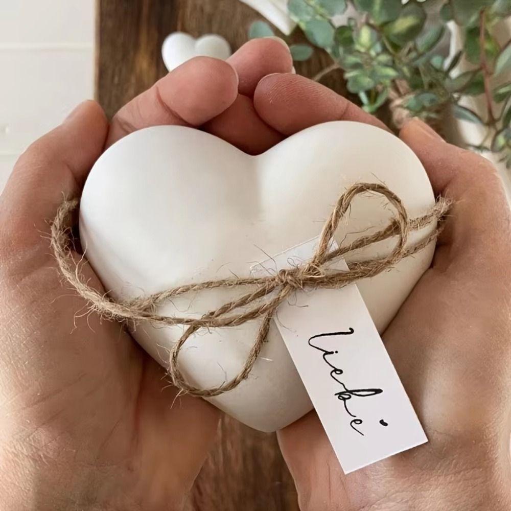 Reusable Chocolate Baking Mold S/M/L Love Heart Mold Handmade 3D Heart Cake Mold  Soap Making