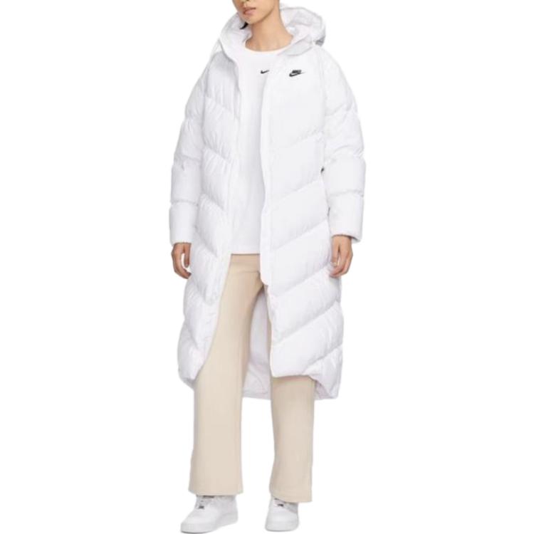 New Nike Down Jackets Women's White FD8213-100