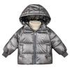 Children Down Jackets for Boys Winter Fashion Hooded Thick White Duck Down Coats Kids 2-6 Years Boys Parkas Outerwear