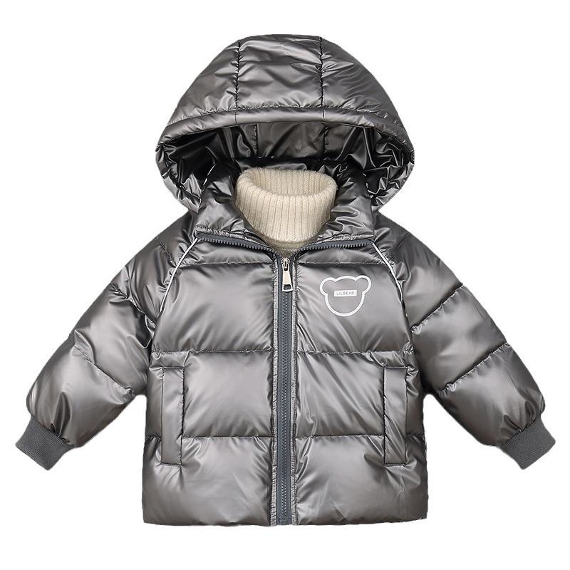 Children Down Jackets for Boys Winter Fashion Hooded Thick White Duck Down Coats Kids 2-6 Years Boys Parkas Outerwear
