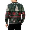 Men's Round Neck Fleece-Lined Thick Warm Sweatshirt