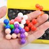 IQ Pyramid Beads Puzzle Logic Mind Brain Teaser Educational Game Toys For Children Kids Pyramid Beads Puzzle