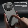 KEYSION Luxus Retro PU Bőr Telefon Tok HONOR X9d 5G-hez Puha Szilikon+PC Ütésálló Telefon Hátlap Huawei Magic 8 Lite-hoz
