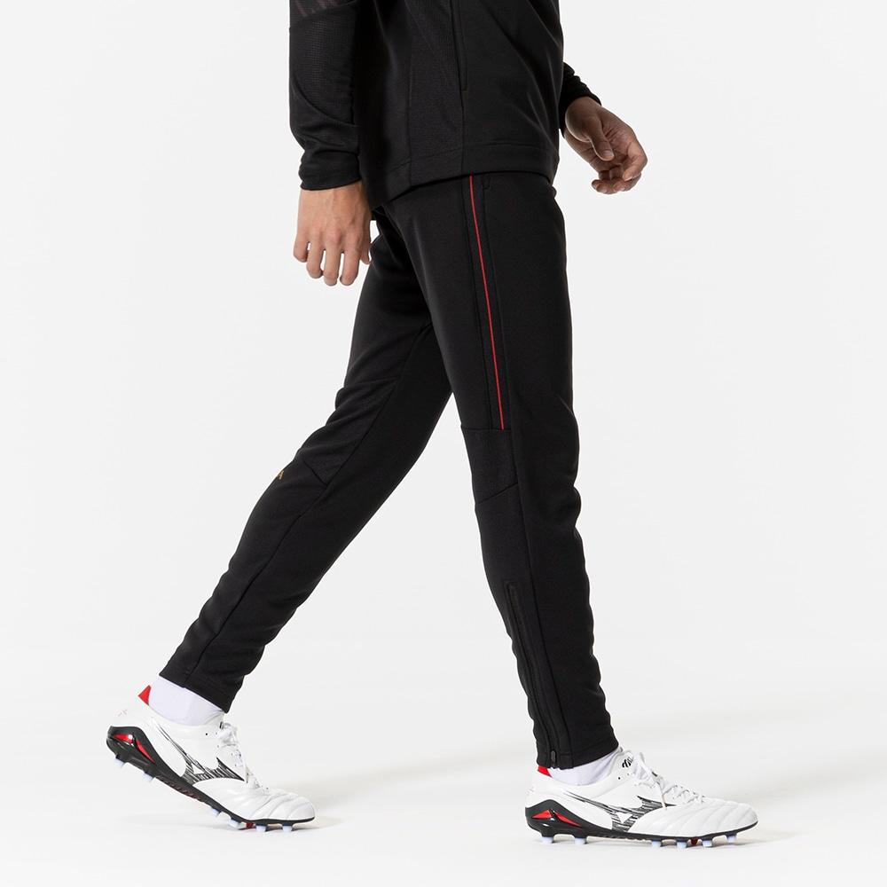 Mizuno Letter Logo Elastic Casual Pants Unisex Pants Black P2MDB005