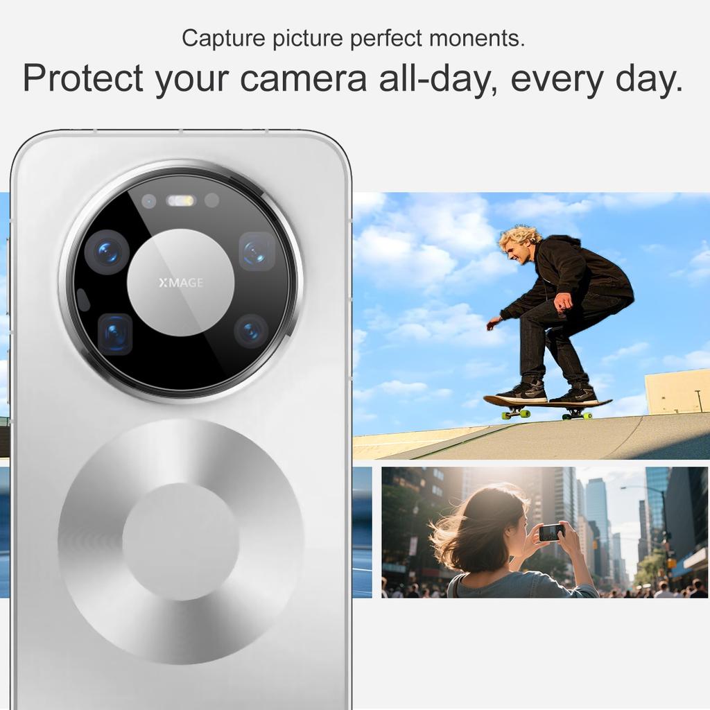 For Huawei Mate 80 Pro Max RS Glass IMAK High Definition Glass Lens Film Black Version
