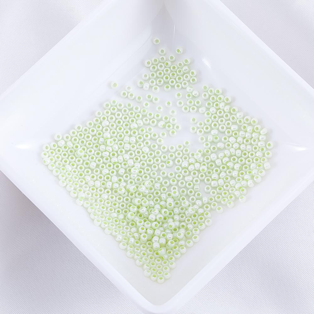 1700pcs 7800pcs 2mm Glass Beads Seed Beads Round Loose Beads Jewelry Making DIY Craft Bracelets Necklaces Earrings Accessories