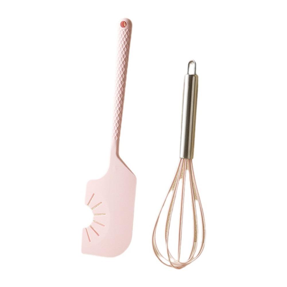 Hanging Silicone Scraper Food Grade Cream Scraper Convenient Egg Beater  Kitchen Use