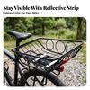 Rear Bike Basket with Mounting Hardware Spacious Cargo Carrier