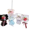 Cross-border Christmas Bobo Ball Soap Flower Gypsophila Dried Flower Spherical Bouquet Gift for Valentine’s Day