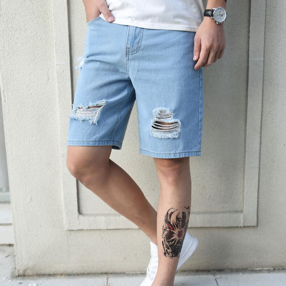 Fashion Basic Shorts Beach Jeans 