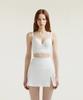 Ageunel Slit Skirt_White
