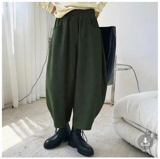 Women's Retro Japanese & Korean Casual Carrot Pants – Versatile Spring/Autumn Wide-Leg Harem Bloomers
