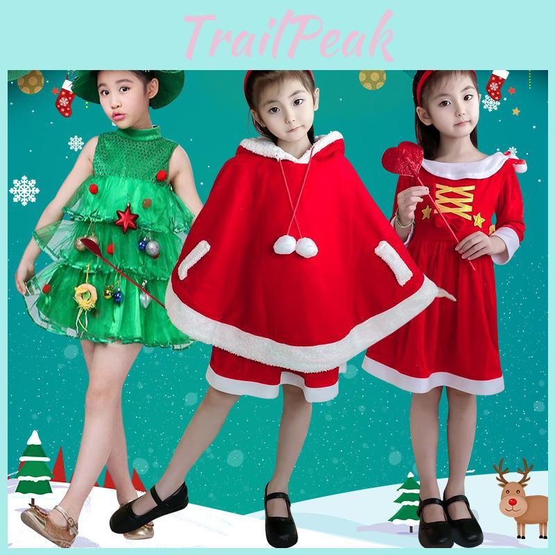 Girls Christmas Costume For Cosplay Cute And Lovely Princess Style European And American Fashion