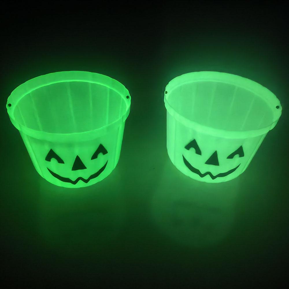 Handheld Pumpkin Lantern with Sound Control – Colorful Halloween Candy Bucket in Various Sizes