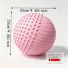 25cm Ergonomischer Yogaball Aufblasbarer Fitness-Pilates-Ball Haushalts-Pilates-Trainingsball Damen