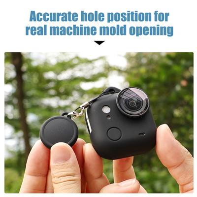 Silicone Protective Case for Insta360 GO Ultra Shockproof Action Camera Protector Cover Skin Shell with Lens Cap Sports Camera Accessories